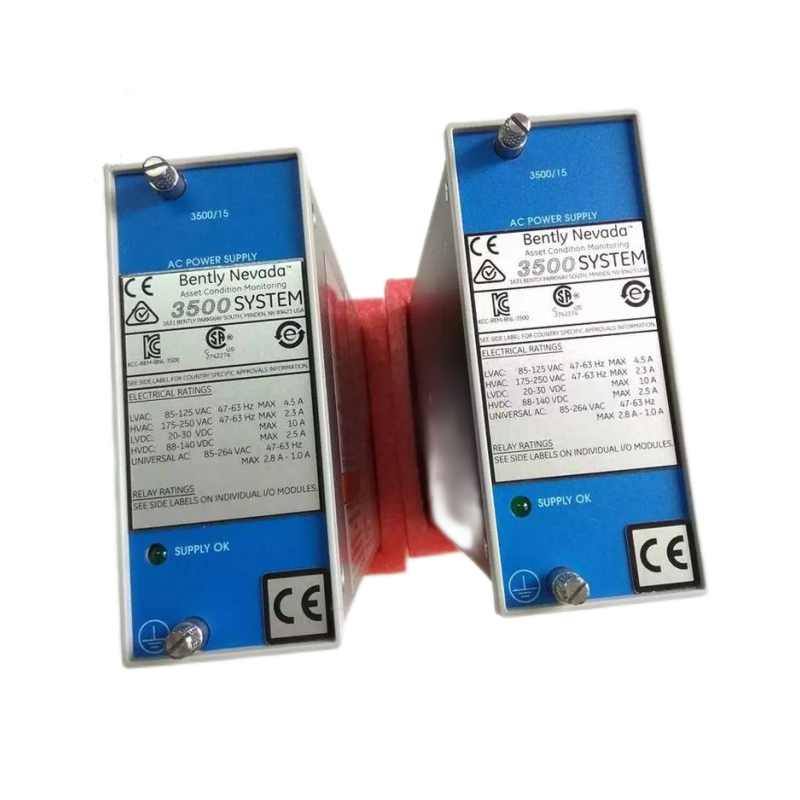 Bently Nevada 3500/42M 176449-02 Vibration Monitoring Module: Four Channels, 3500 Mechanical Protection System
