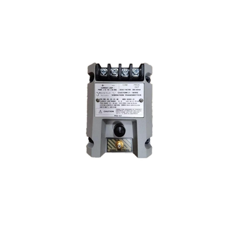 Novo transmissor de vibração original Bently Nevada 990-10-XX-01-00 165353-01