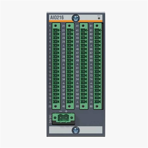 AIO216 00020627-00 Módulos universais de entrada/saída analógica da Bachmann