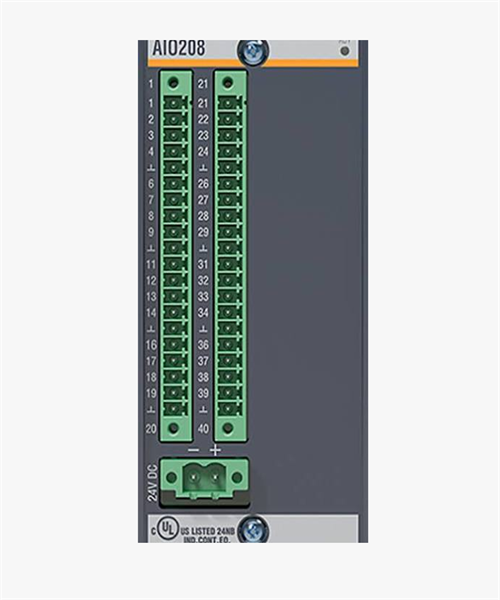 Módulo de entrada/saída analógica universal Bachmann AIO208 00020628-00