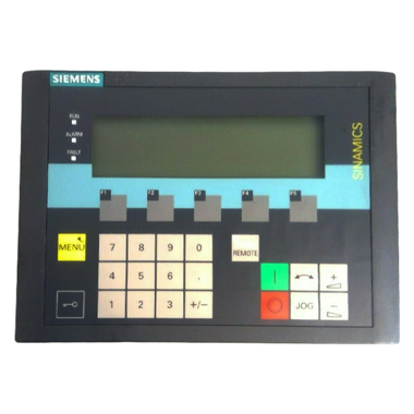 Novo painel de operador Siemens 6SL3055-0AA00-4CA5 SINAMICS Advanced AOP30