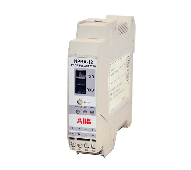 Novo em estoque: Módulo Adaptador de Comunicação ABB NPBA-12 PROFIBUS-DP