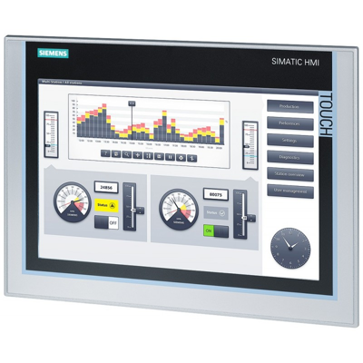 Siemens 6AV2124-0MC01-0AX0 SIMATIC HMI TP1200 Painel de conforto