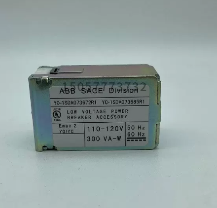 ABB 1SDA073672R1 YO Shunt Opening Release 110-120V AC/DC (for Emax 2 E1.2-E6.2 and XT7/XT7M circuit breakers)