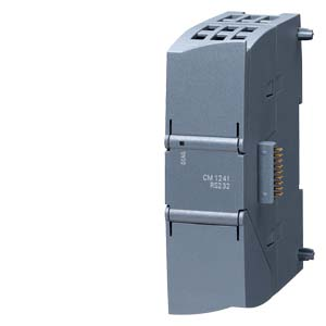 Siemens 6ES7241-1AH32-0XB0 SIMATIC S7-1200 CM 1241 RS232 Communication Module (Point-to-Point Serial Interface)