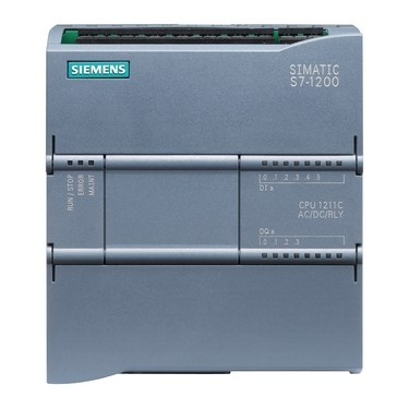 Controlador compacto Siemens 6ES7215-1BG40-0XB0 SIMATIC S7-1200 CPU 1215C novo e original.