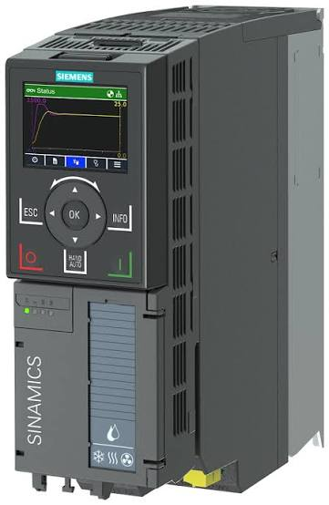 Novo conversor de infraestrutura Siemens 6SL3220-3YE48-0UF0 SINAMICS G120X original.