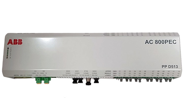 Módulo Controlador ABB PPD513 PP D513 3BHE040375R1023 AC 800PEC Novo e Original