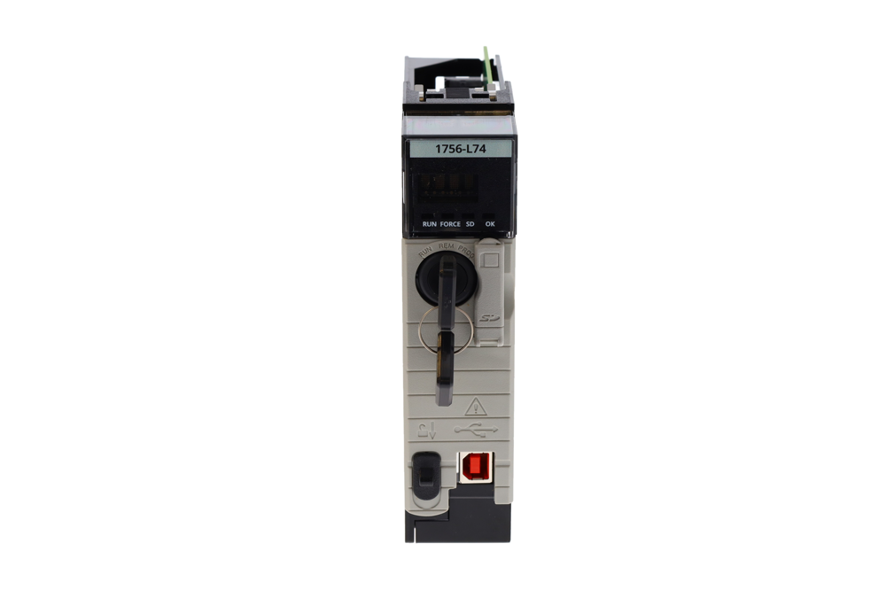 Controlador de processador Allen-Bradley ControlLogix 1756-L71, 1756-L72, 1756-L73, 1756-L74 novo e original.