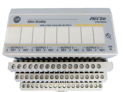 Novo módulo de saída analógica Allen Bradley 1794-OF4I FLEX I/O HART em estoque.