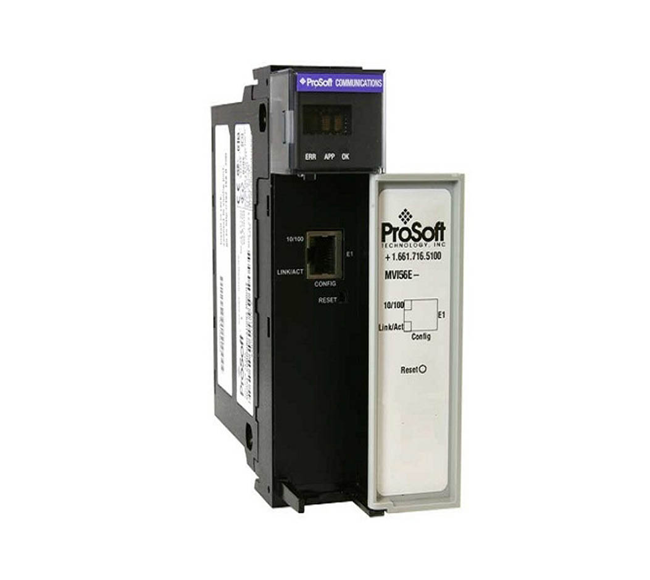 Novo módulo de comunicação aprimorado PROSOFT MVI56E-MNETR original em estoque.